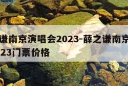 薛之谦南京演唱会2023-薛之谦南京演唱会2023门票价格