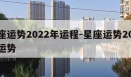 星座运势2022年运程-星座运势2021年运势