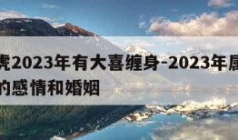 属虎2023年有大喜缠身-2023年属虎人的感情和婚姻