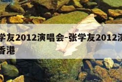 张学友2012演唱会-张学友2012演唱会香港