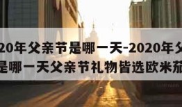 2020年父亲节是哪一天-2020年父亲节是哪一天父亲节礼物皆选欧米茄