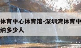 深圳湾体育中心体育馆-深圳湾体育中心体育馆能容纳多少人