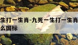 九死一生打一生肖-九死一生打一生肖最佳答案是什么国标