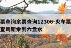 火车票查询余票查询12306-火车票查询余票查询新余到六盘水